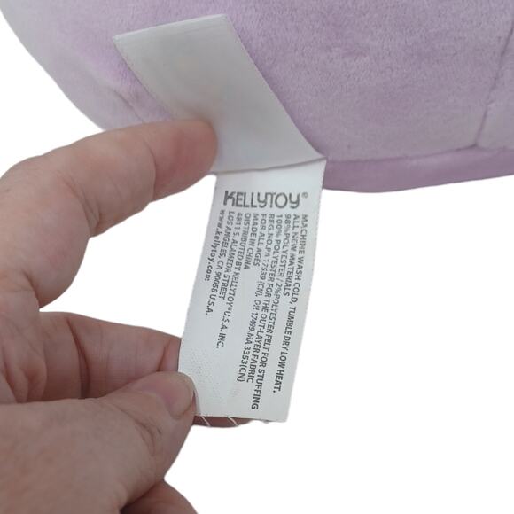 Squishmallows Brenda Butterfly Plush 8" Kellytoy Insect Purple Pink Iridescent - Picture 7 of 7